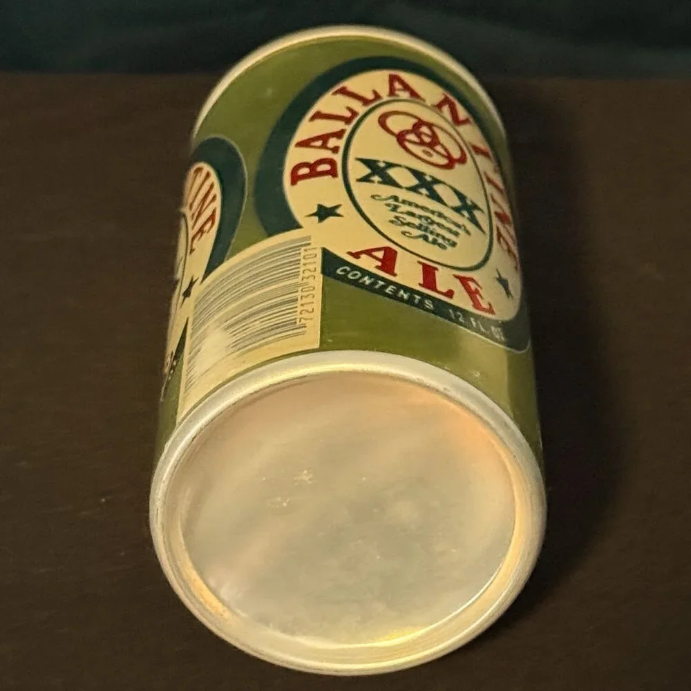 Ballantine XXX Ale pull tab vintage beer can